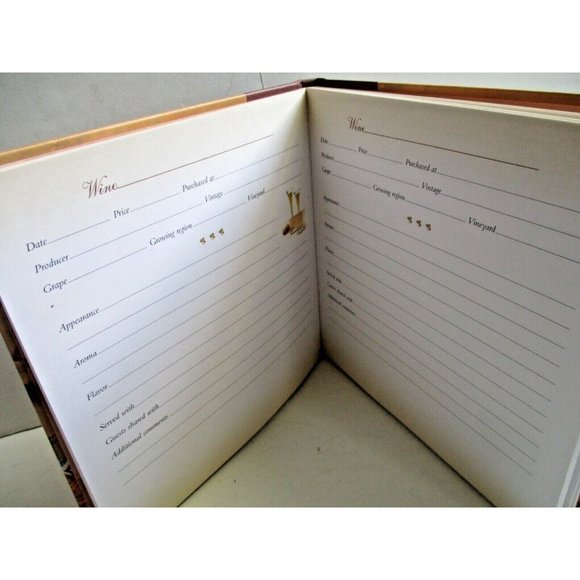 *New Seasons Wine Journal 2 Book Gift Set in Binder - by Steve Pitcher   - Picture 9 of 10